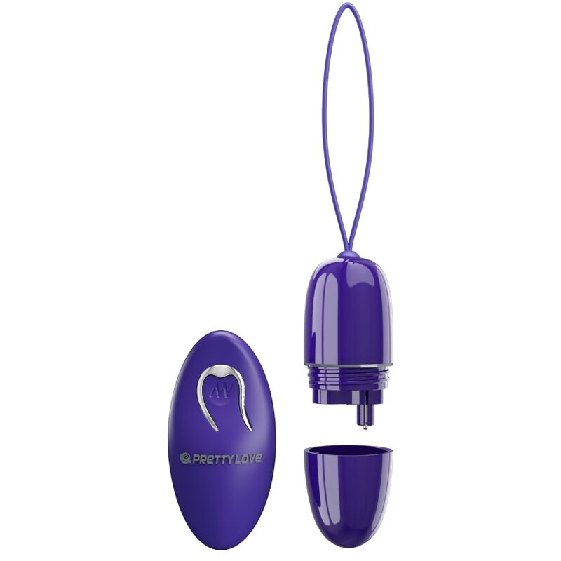 PRETTY LOVE – SELKIE YOUTH MINI VIBRATING EGG VIOLET REMOTE CONTROL