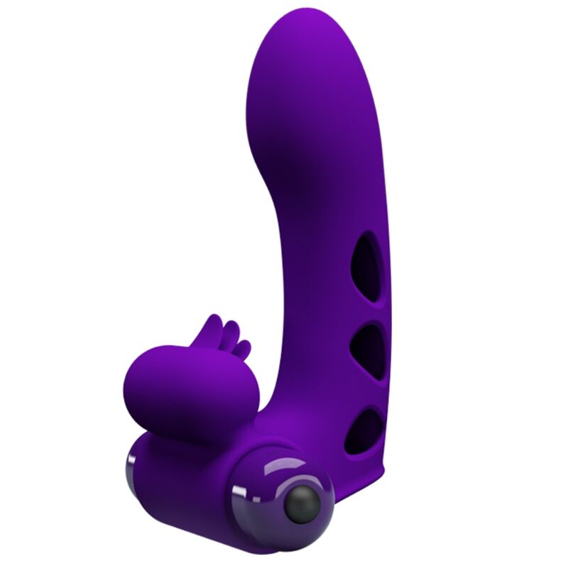 PRETTY LOVE – ORLANDO PURPLE VIBRATOR FINGER COVER