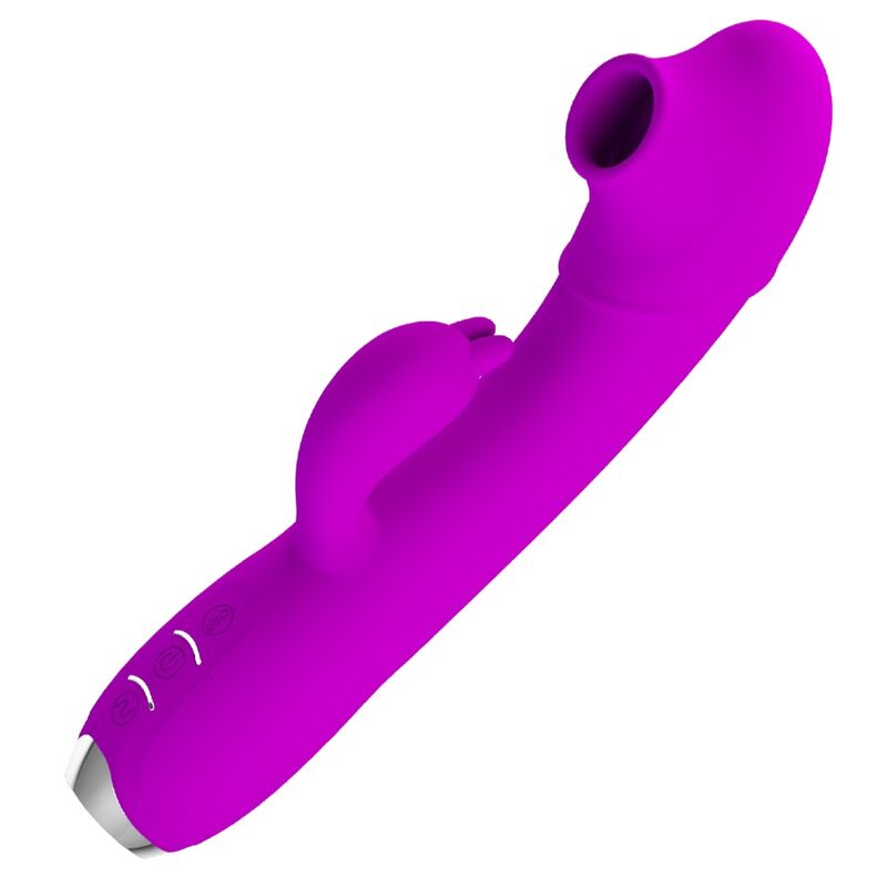 PRETTY LOVE – REGINA VIBRATOR – RECHARGEABLE STIMULATING WAVES PURPLE