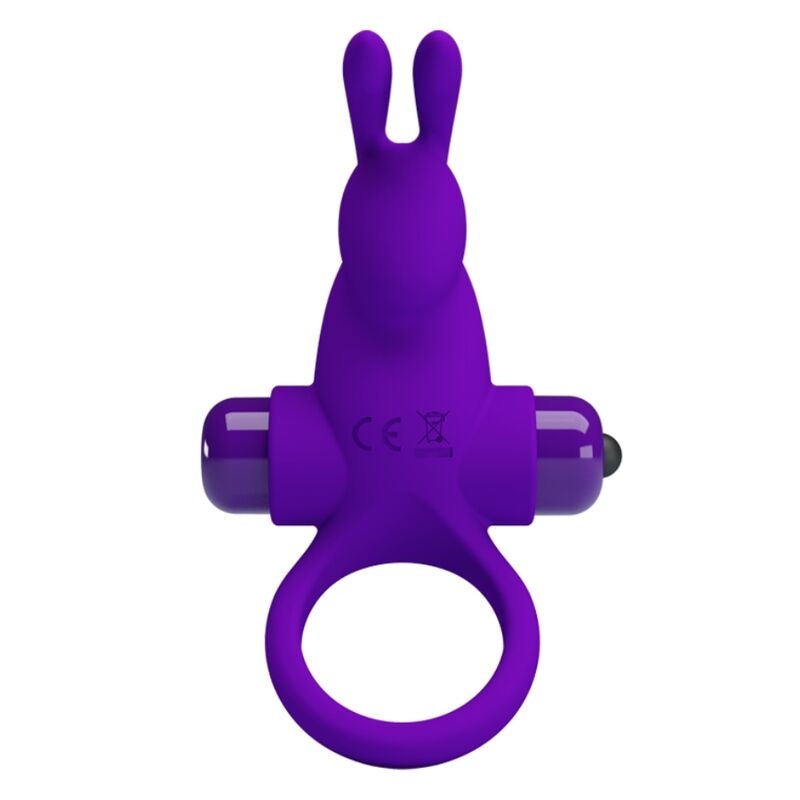 PRETTY LOVE – VIBRATOR RING I RABBIT FOR PURPLE PENIS