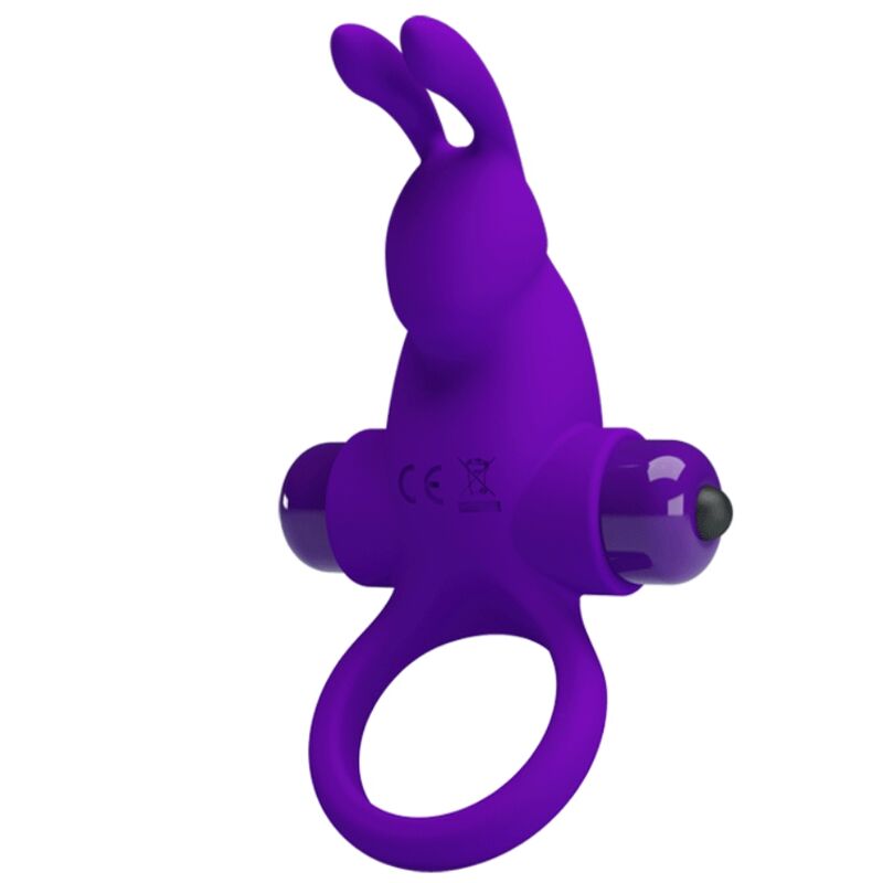 PRETTY LOVE – VIBRATOR RING I RABBIT FOR PURPLE PENIS