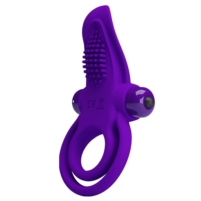 PRETTY LOVE – PURPLE VIBRATING PENIS RING