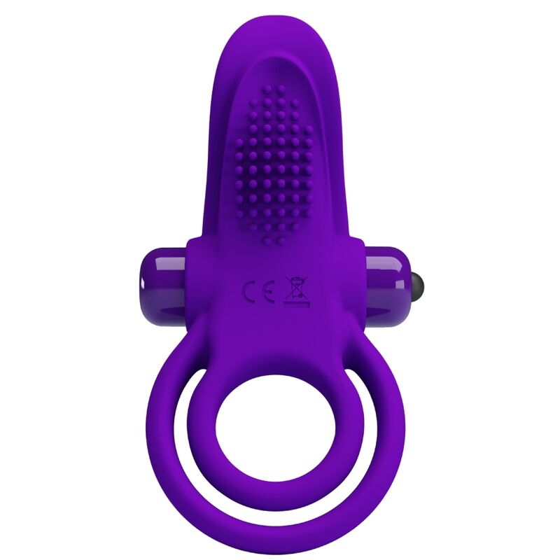 PRETTY LOVE – PURPLE VIBRATING PENIS RING