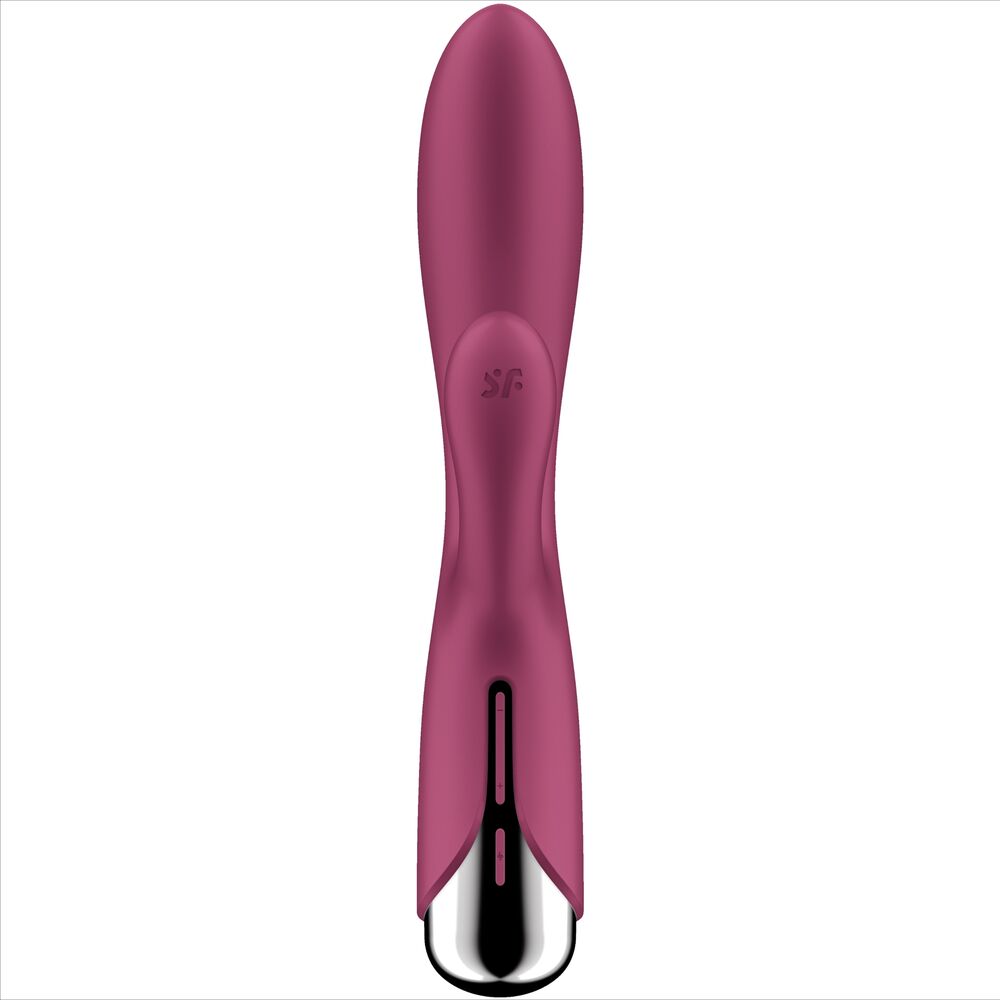SATISFYER – SPINNING RABBIT 1 ESTIMULACION CLITORIS Y PUNTO G ROJO