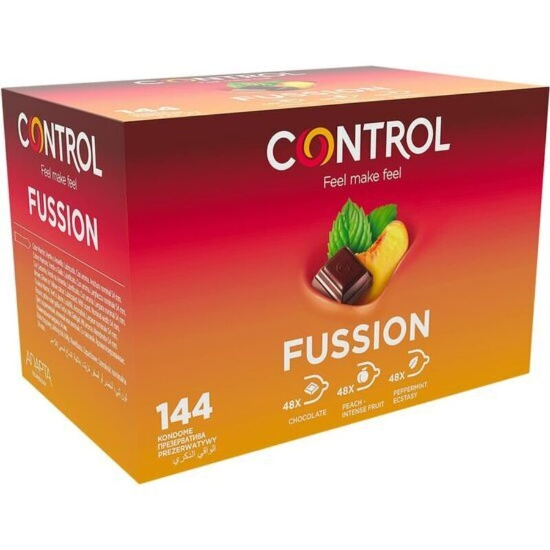 CONTROL – ADAPTA FUSSION CONDOMS 144 UNITS