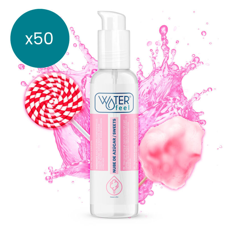 WATERFEEL – SUGAR CLOUD LUBRICANT 175 ML PACK 50 UNITS