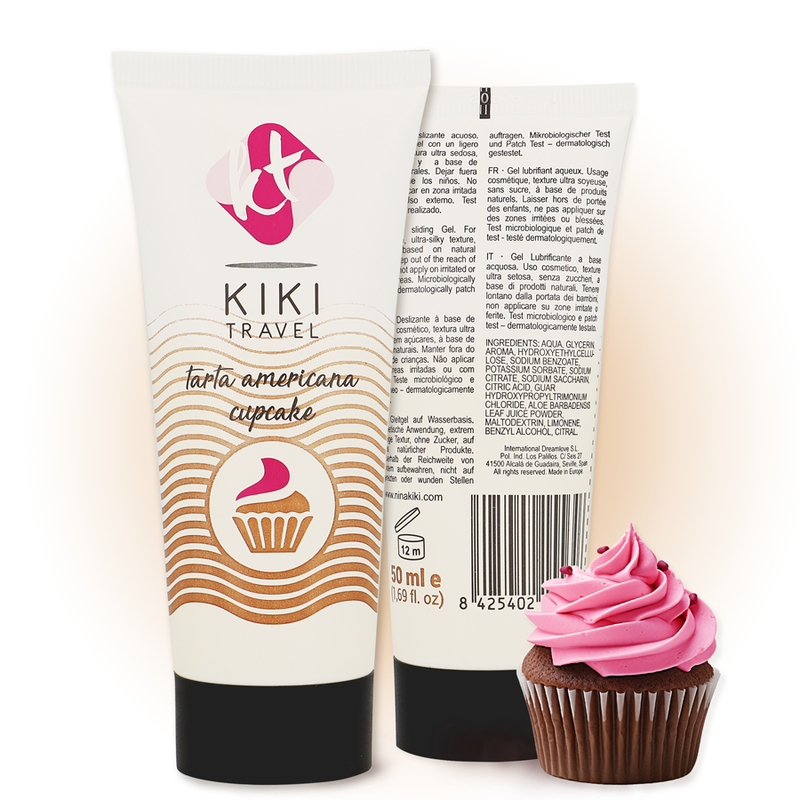 KIKÍ TRAVEL – CUPCAKE LUBRICANT 50 ML
