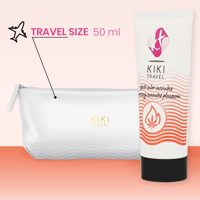 KIKÍ TRAVEL - CANNABIS HOT EFFECT LUBRICANT 50 ML - Image 3
