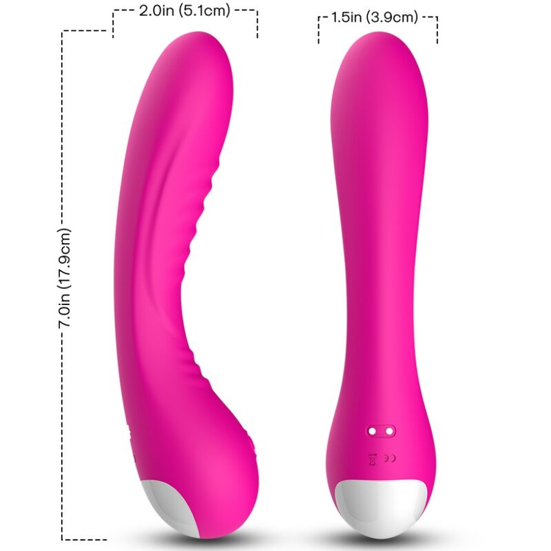 ARMONY - LEGEND VIBRATOR SILICONE FUCHSIA - Image 3