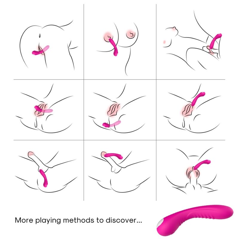 ARMONY – LEGEND VIBRATOR SILICONE FUCHSIA