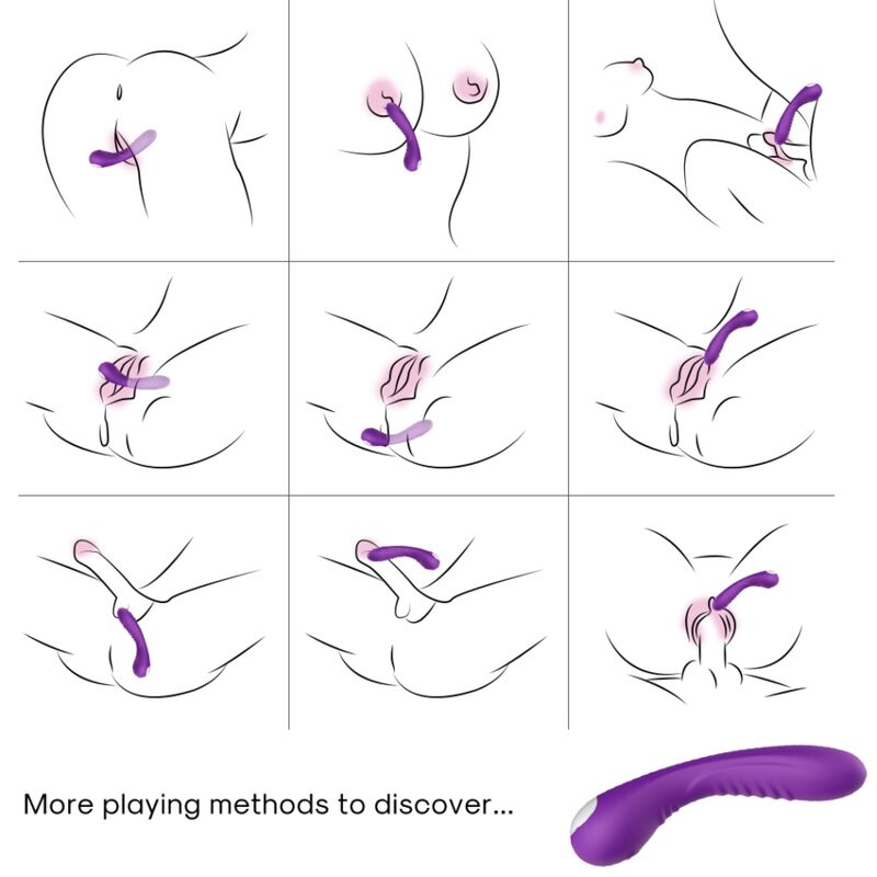 ARMONY – LEGEND VIBRATOR SILICONE PURPLE