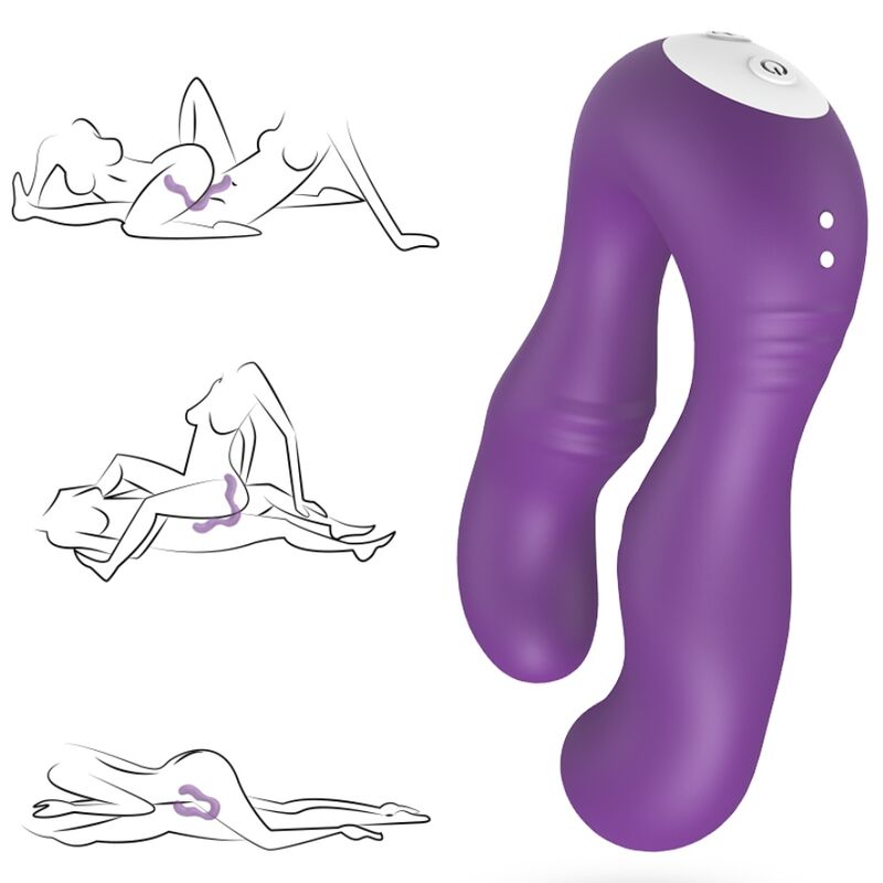 ARMONY – SERAPH VIBRATOR DOUBLE REMOTE CONTROL PURPLE