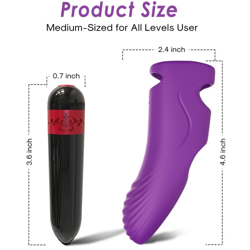 ARMONY – AURORA VIBRATOR FINGER PURPLE