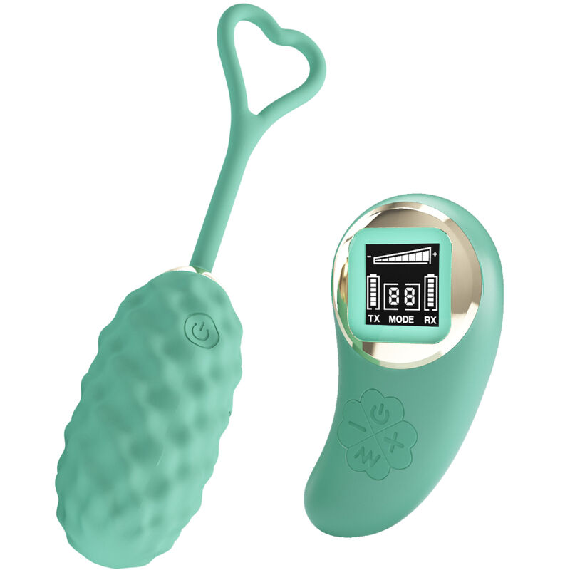 PRETTY LOVE – VIVIAN GREEN REMOTE CONTROL VIBRATING EGG