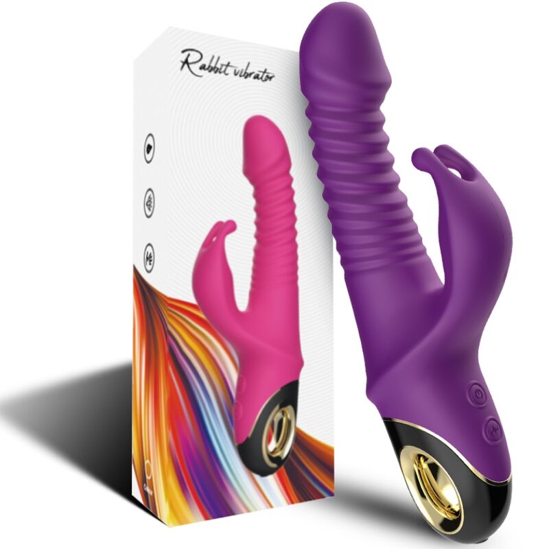 ARMONY - ZING DILDO VIBRATOR RABBIT PURPLE - Image 5