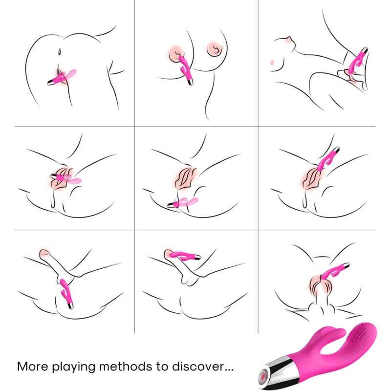 ARMONY – VIBRATOR RABBIT FUCHSIA