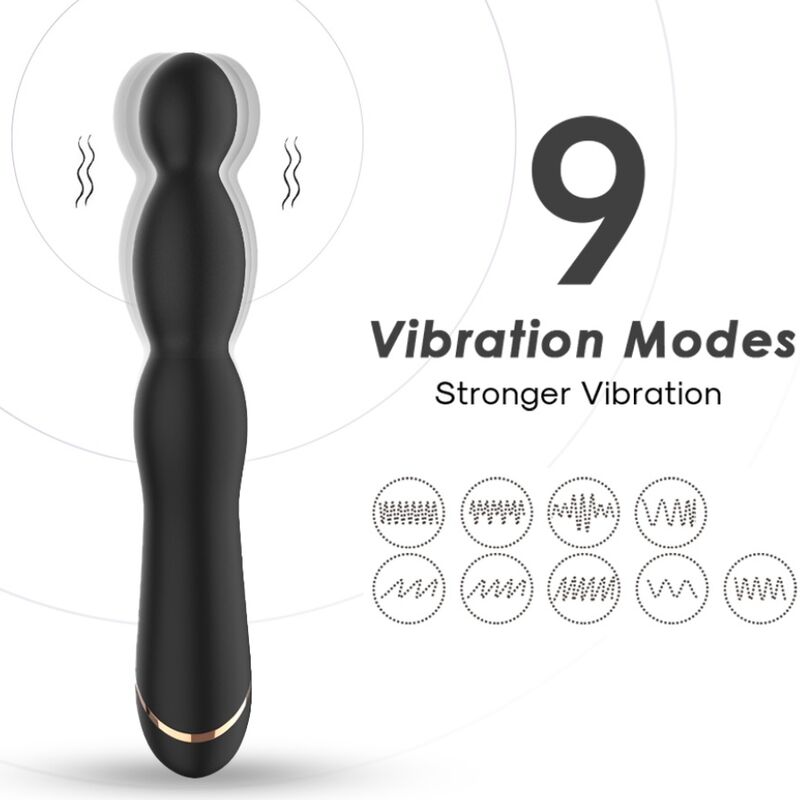 ARMONY – BAMBU VIBRATOR ADJUSTABLE BLACK