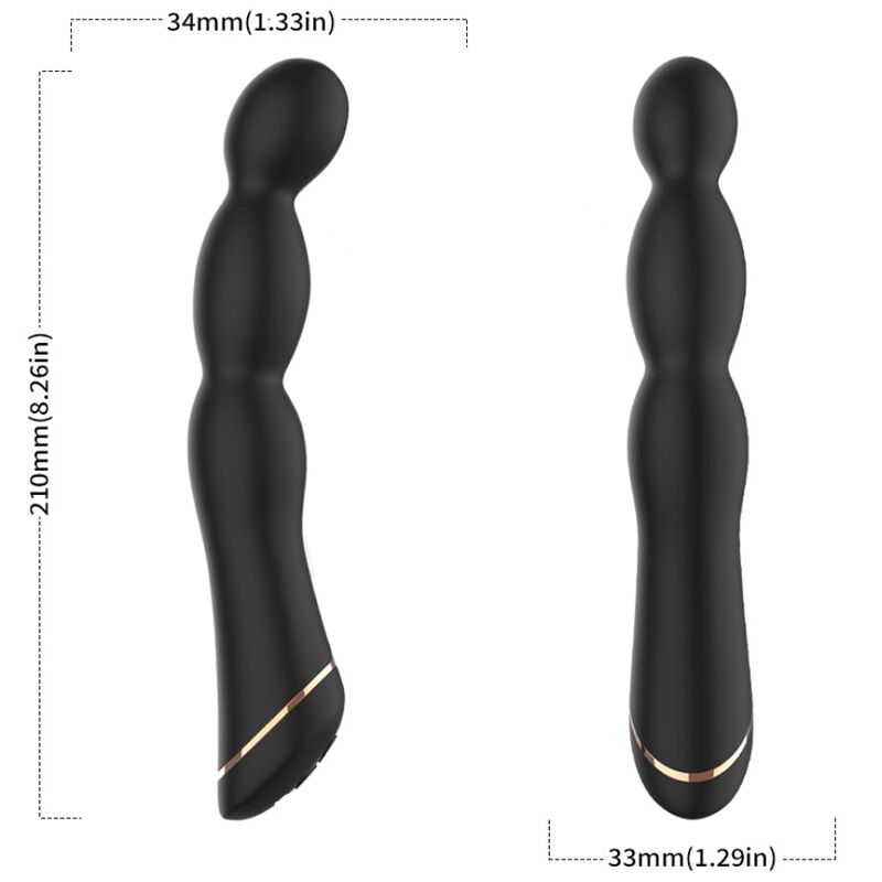 ARMONY – BAMBU VIBRATOR ADJUSTABLE BLACK