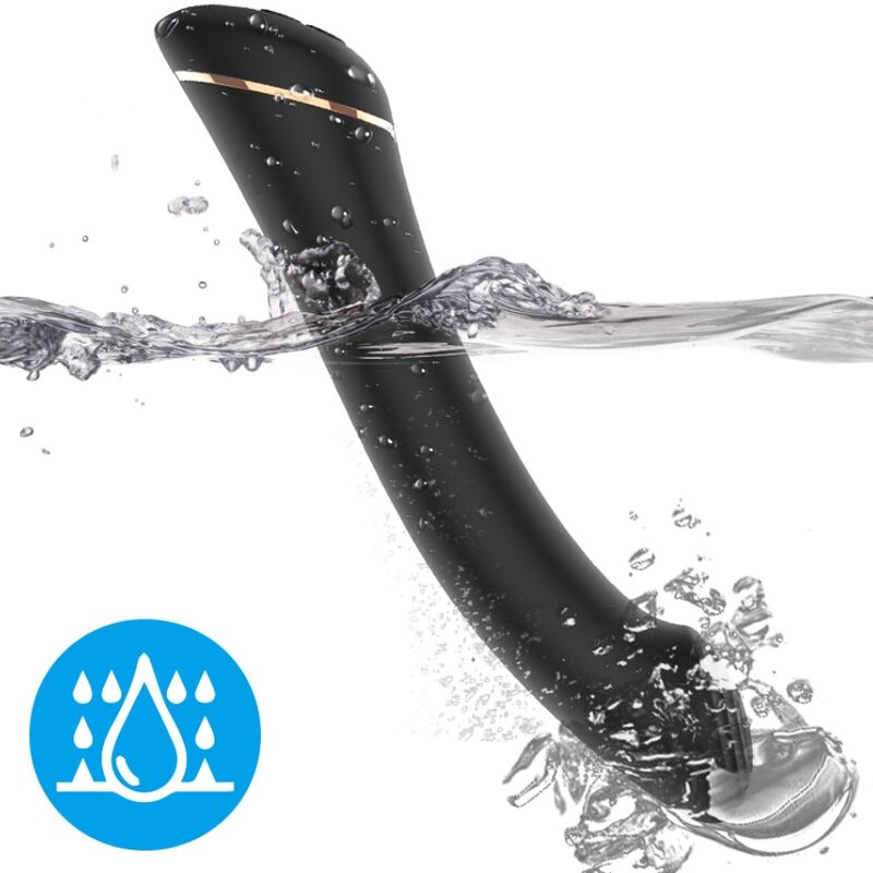 ARMONY – VIBRATOR FALT HEAD SILICONE BLACK