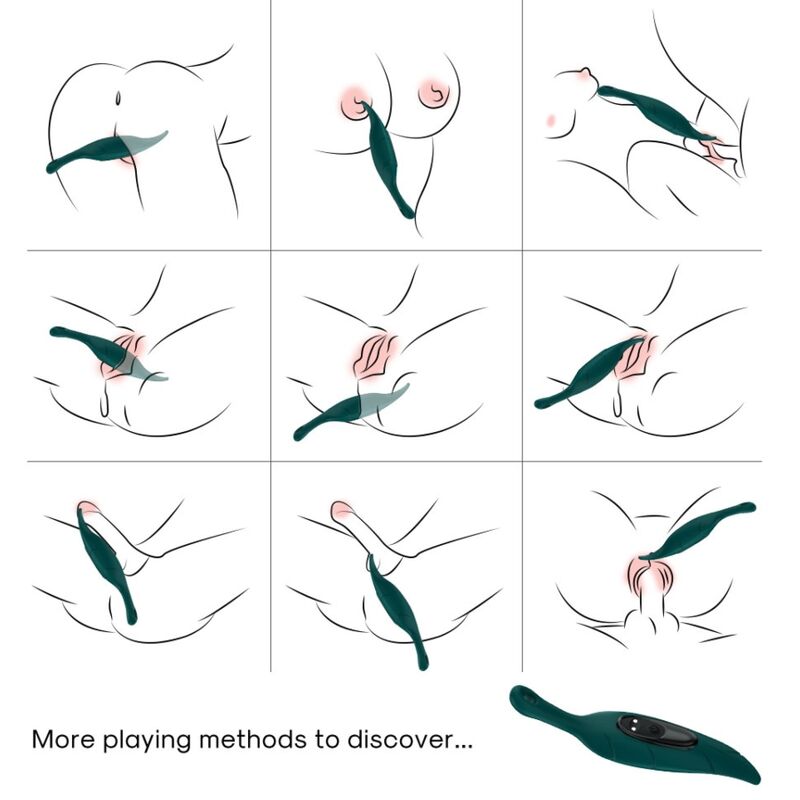 ARMONY – STIMULATOR  VIBRATOR LEAF GREEN