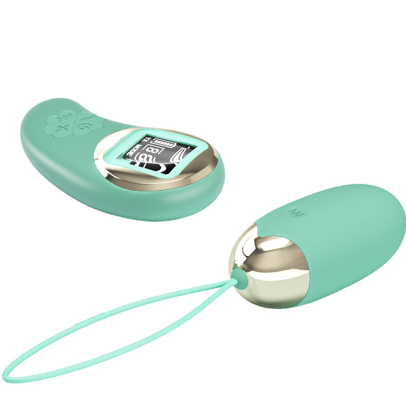 PRETTY LOVE – GREEN REMOTE CONTROL VIBRATING EGG MINE