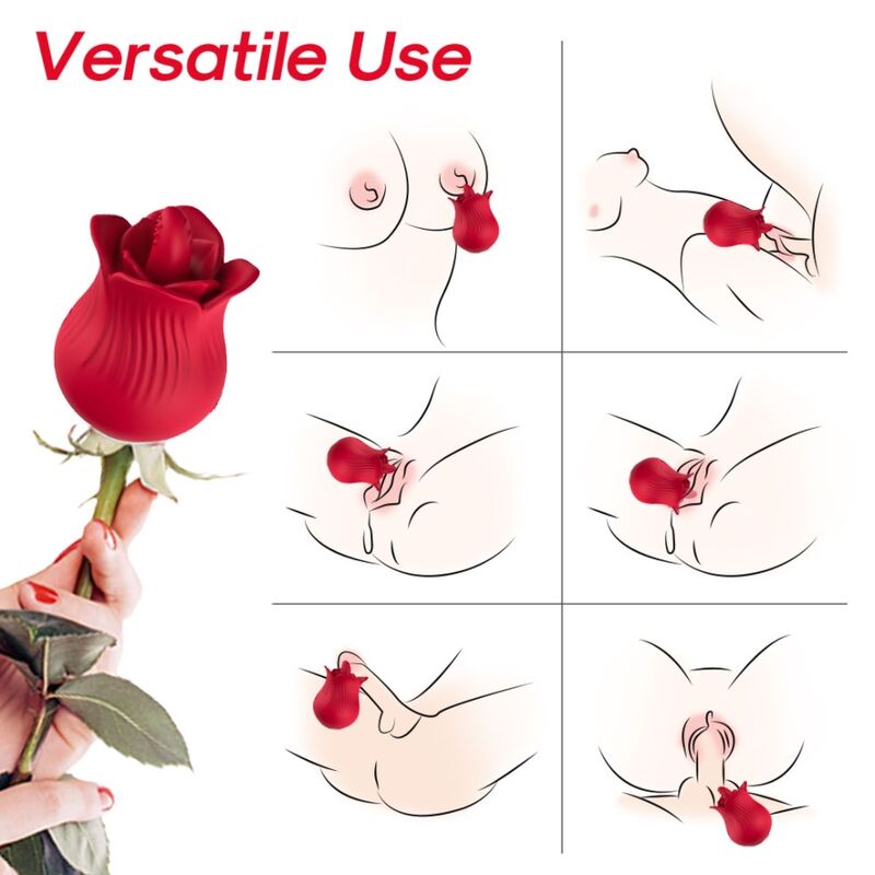 ARMONY – ROSE VIBRATOR  STIMULATOR RED