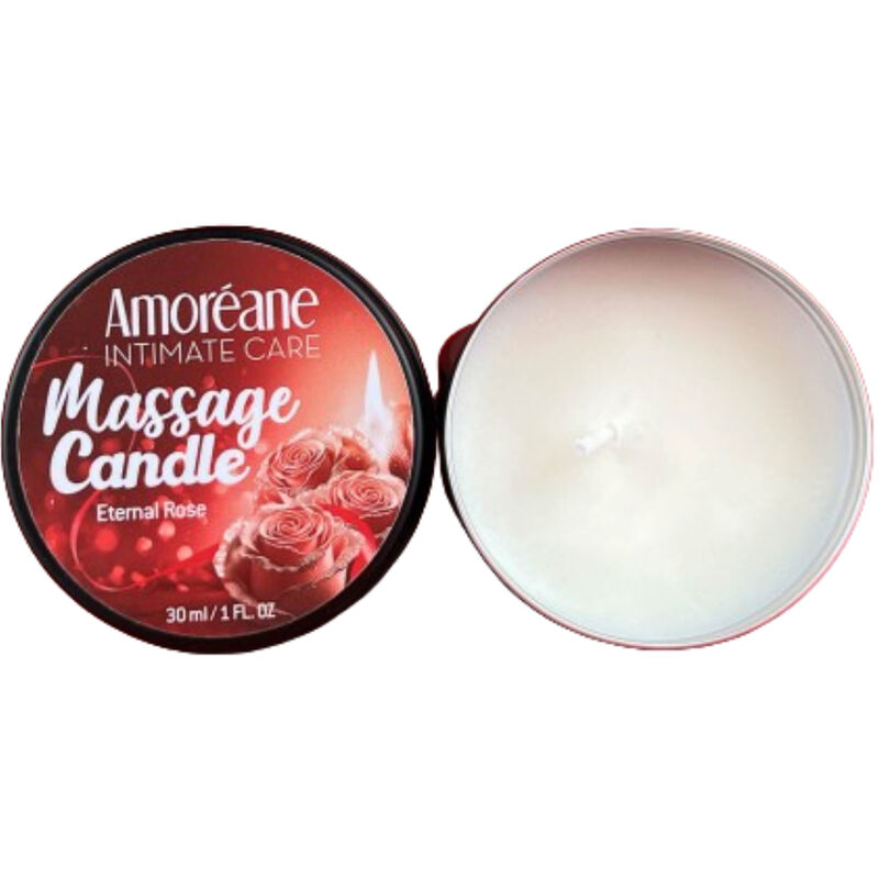 AMOREANE – MASSAGE CANDLE ETERNAL ROSE 30 ML