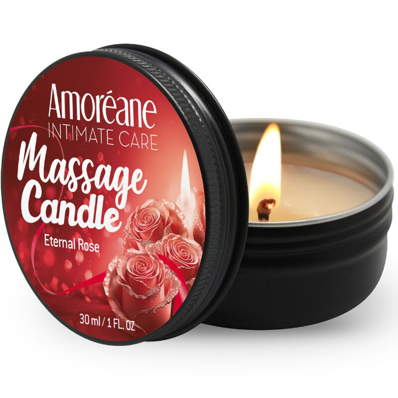 AMOREANE – MASSAGE CANDLE ETERNAL ROSE 30 ML