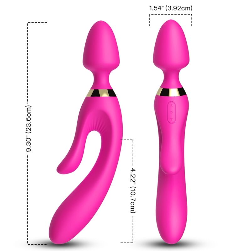 ARMONY – MASSAGER  VIBRATOR RABBIT FUCHSIA