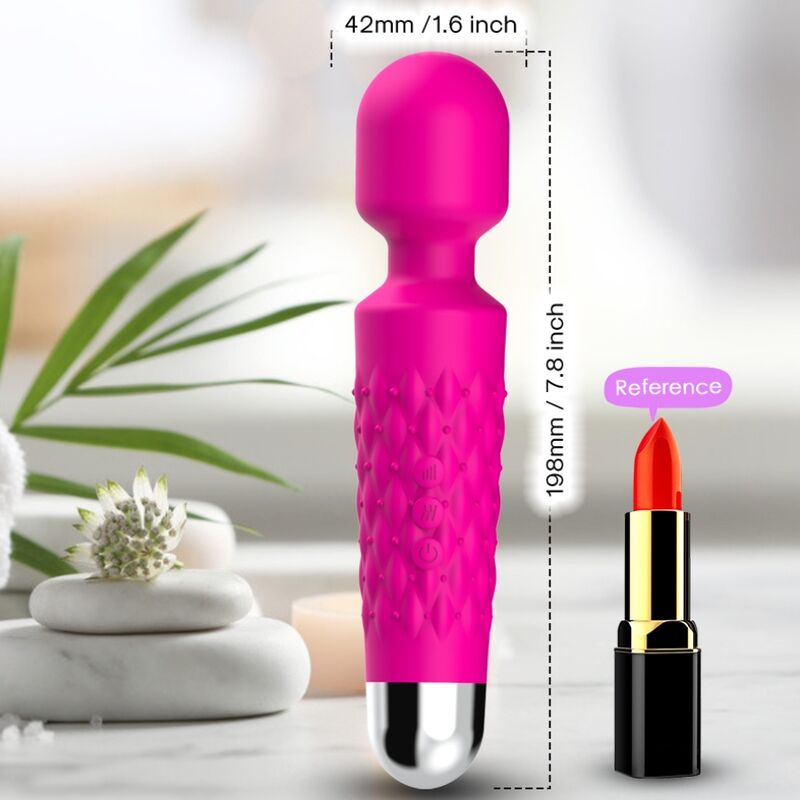 ARMONY – POSTMAN MASSAGER  VIBRATOR SUPER FLEXIBLE HEAD FUCHSIA
