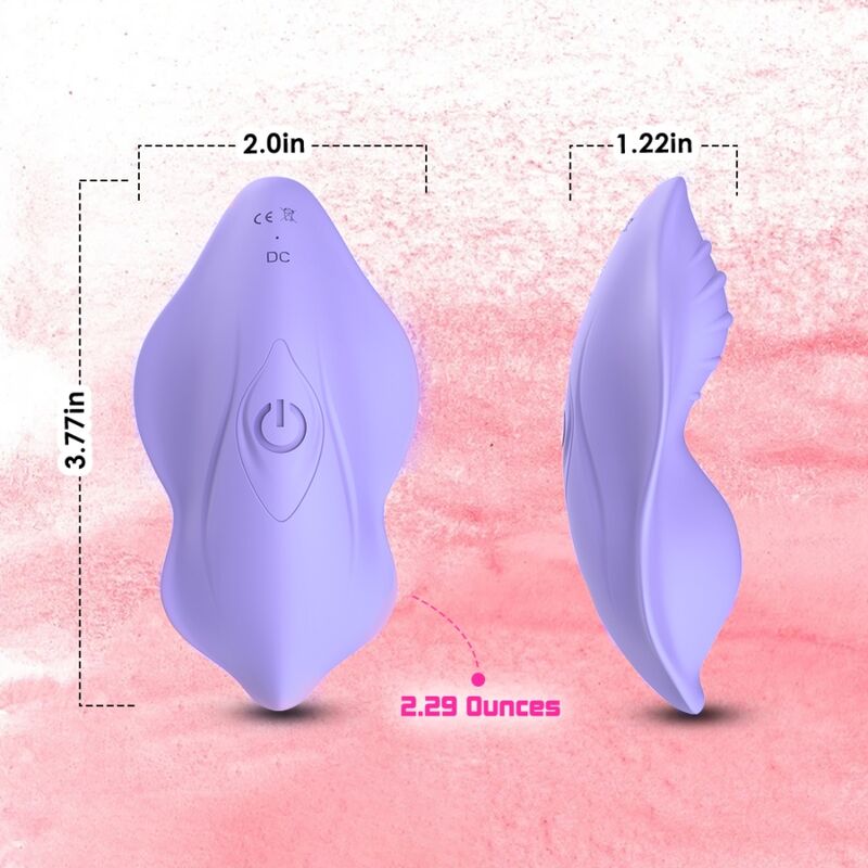 ARMONY – WHISPER WEARABLE PANTIES VIBRATOR REMOTE CONTROL PURPLE