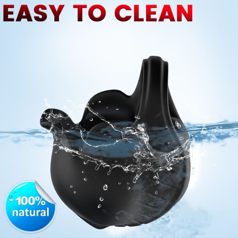 ARMONY – CUPPING VIBRATOR RING BLACK