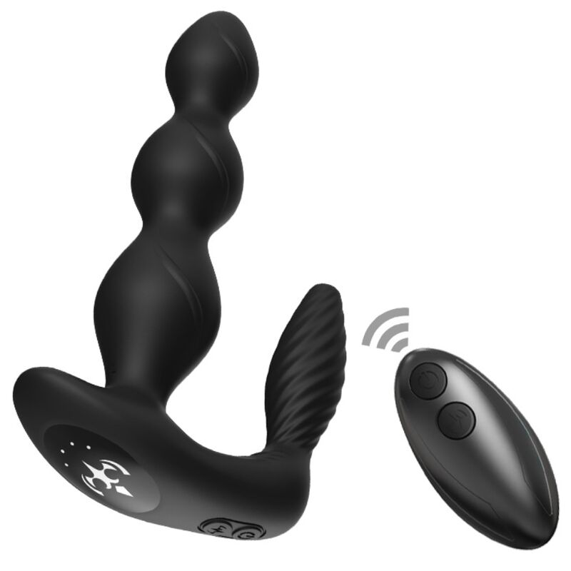 ARMONY – MANFUN VIBRATOR  STIMULATOR ANAL PLUG REMOTE CONTROL BLACK