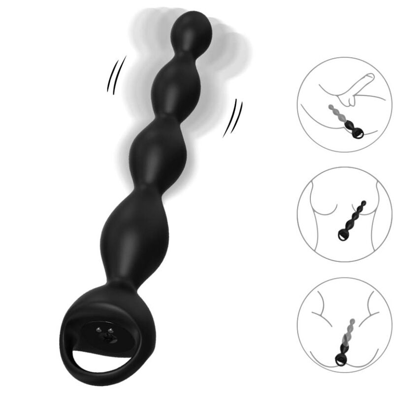 ARMONY – VIBRATOR FINGER ANAL PLUG BLACK