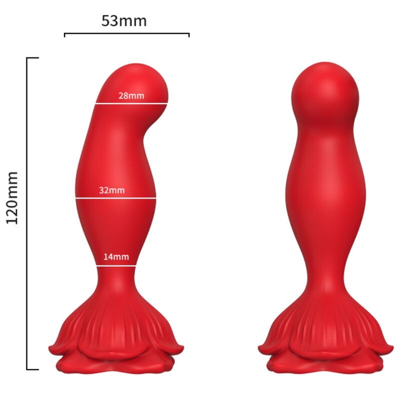 ARMONY – PINK VIBRATOR  ANAL PLUG REMOTE CONTROL RED
