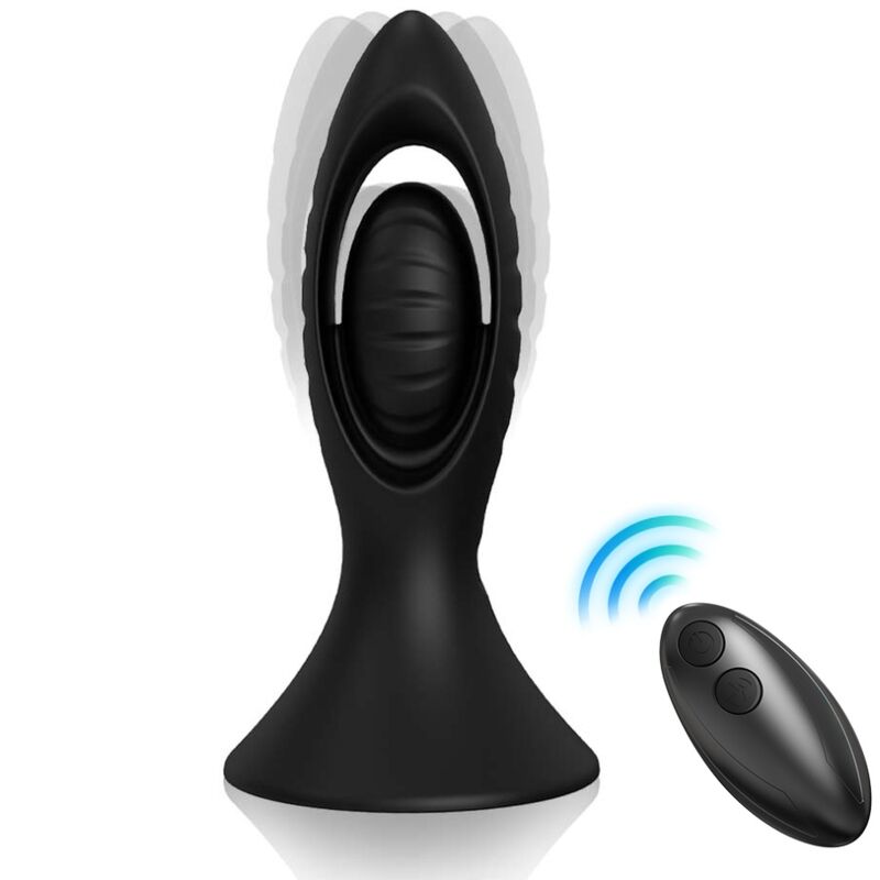 ARMONY – VIBRATOR  ANAL PLUG SILICONE BLACK