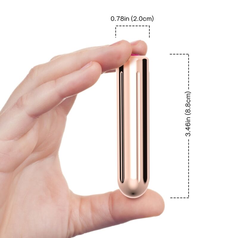 ARMONY – WARHEAD VIBRATOR BULLET GOLDEN 2 CM x 8.8 CM