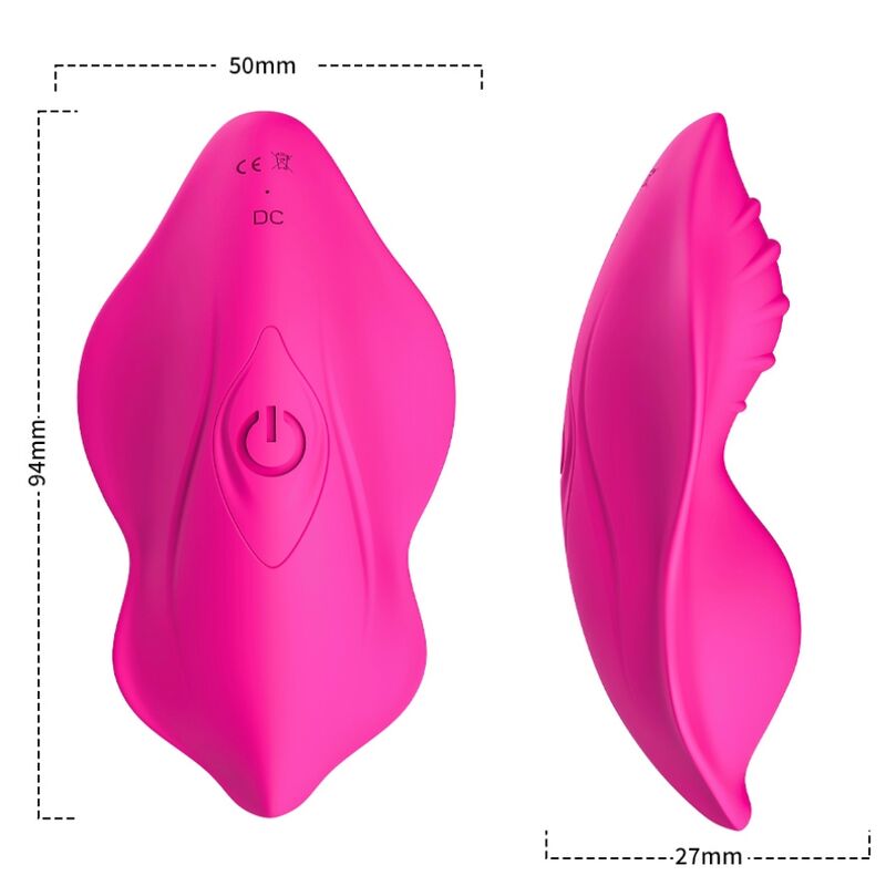 ARMONY - WHISPER WEARABLE PANTIES VIBRATOR REMOTE CONTROL FUCHSIA - Image 3