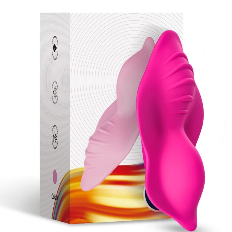 ARMONY - WHISPER WEARABLE PANTIES VIBRATOR REMOTE CONTROL FUCHSIA - Image 4