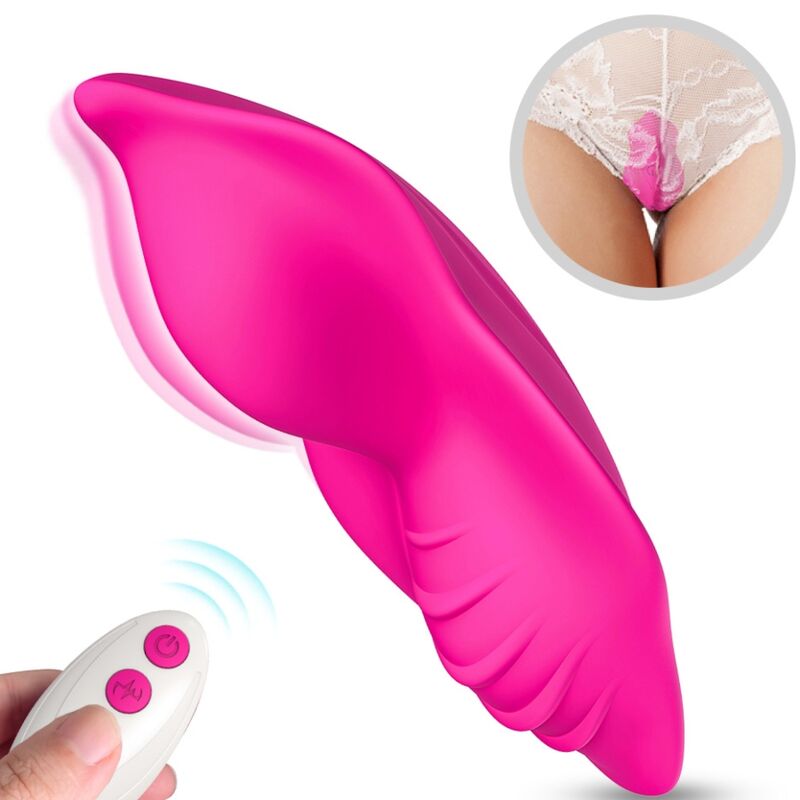 ARMONY – WHISPER WEARABLE PANTIES VIBRATOR REMOTE CONTROL FUCHSIA