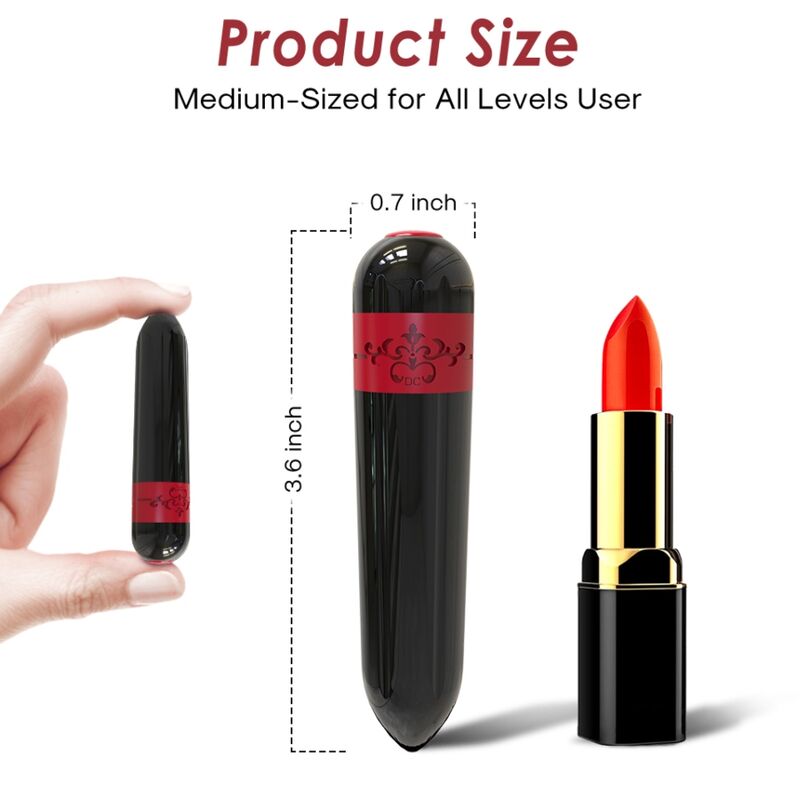 ARMONY – ROCKET VIBRATOR BULLET REMOTE CONTROL BLACK
