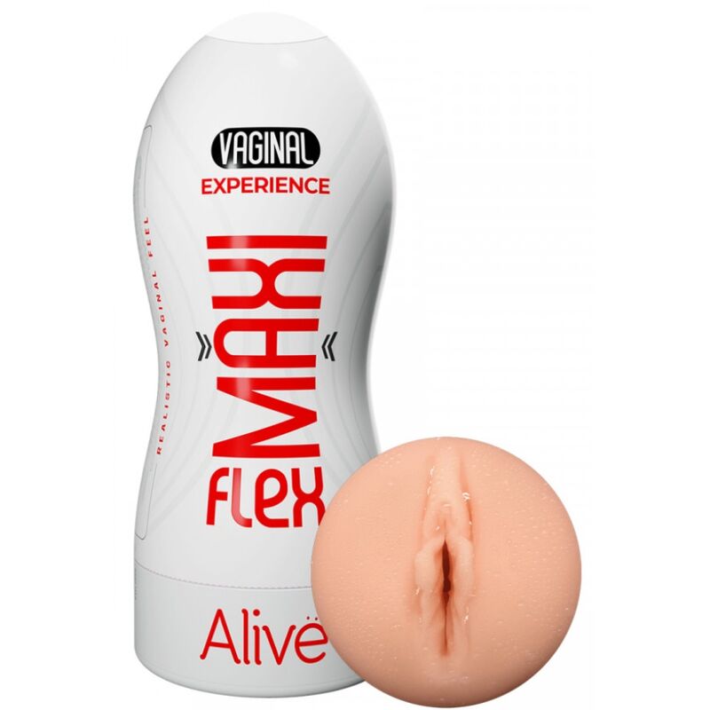 ALIVE – MAXI FLEX MALE MASTURBADOR VAGINAL SIZE L