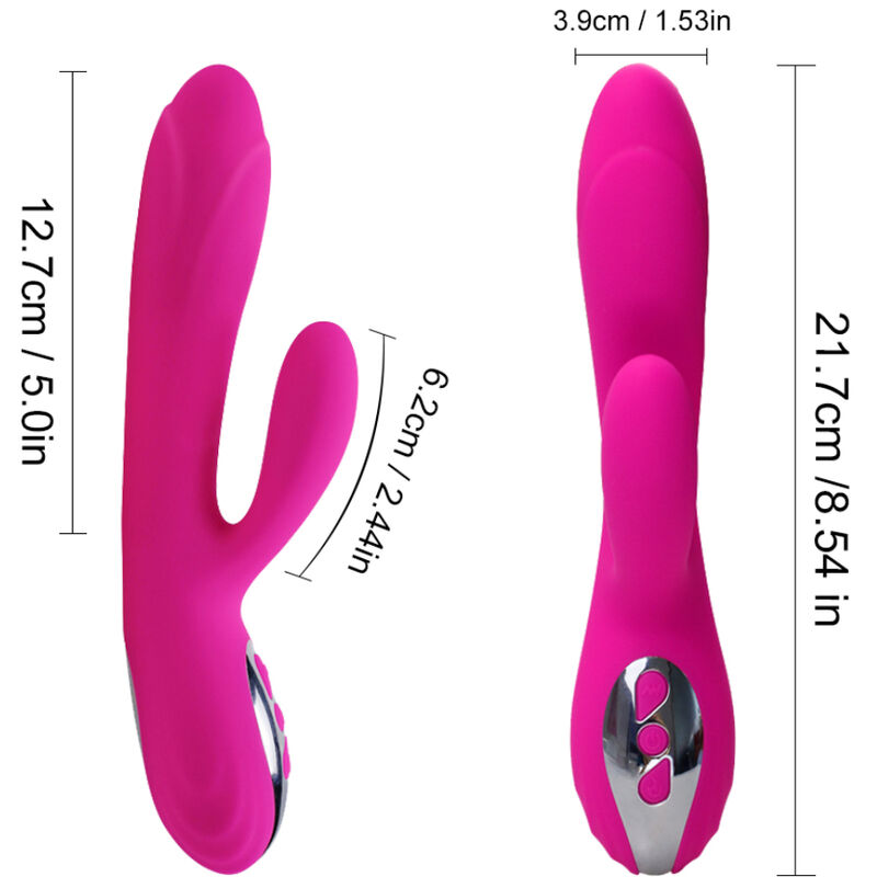 ARMONY – FLEXIBLE VIBRATOR  STIMULATOR WITH FUCHSIA HEAT EFFECT