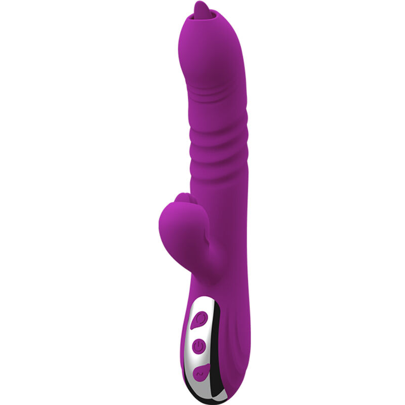 ARMONY – FAIRY MULTIFUNCTION VIBRATOR DOUBLE TONGUE VIOLET HEAT EFFECT