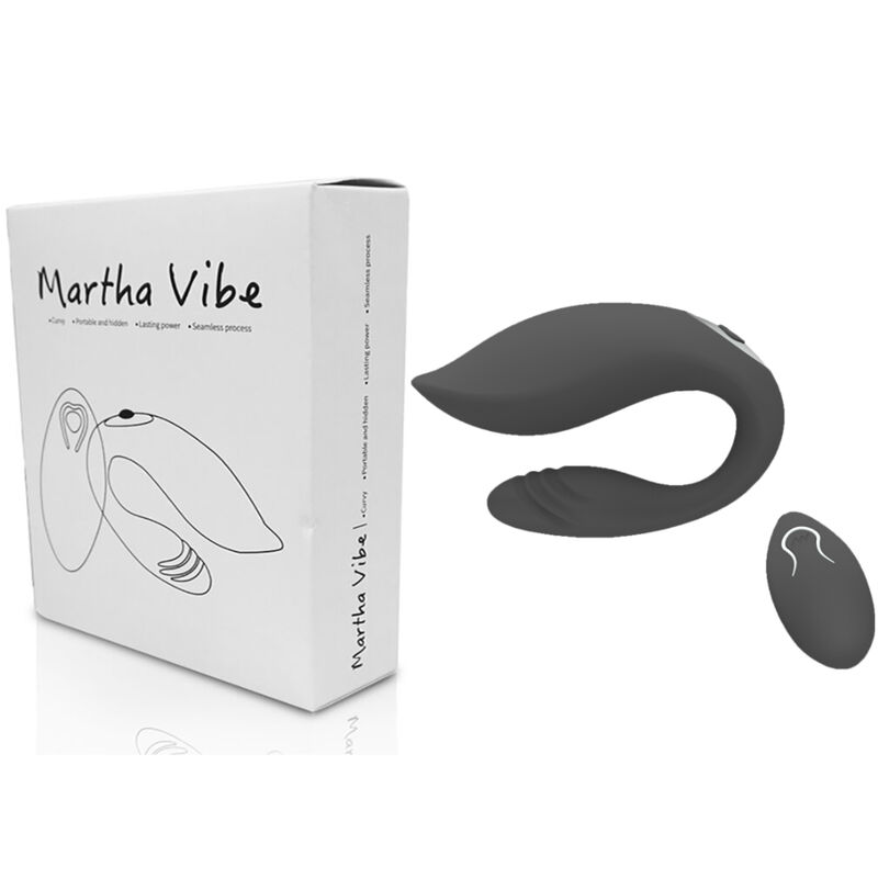 ARMONY - MARTHA VIBRATOR FOR COUPLES BLACK REMOTE CONTROL - Image 5