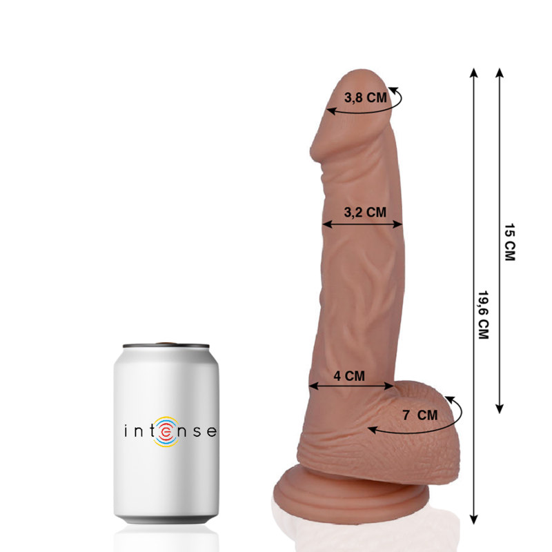 MR INTENSE – 16 REALISTIC COCK 19.6 CM -O- 3.2 CM