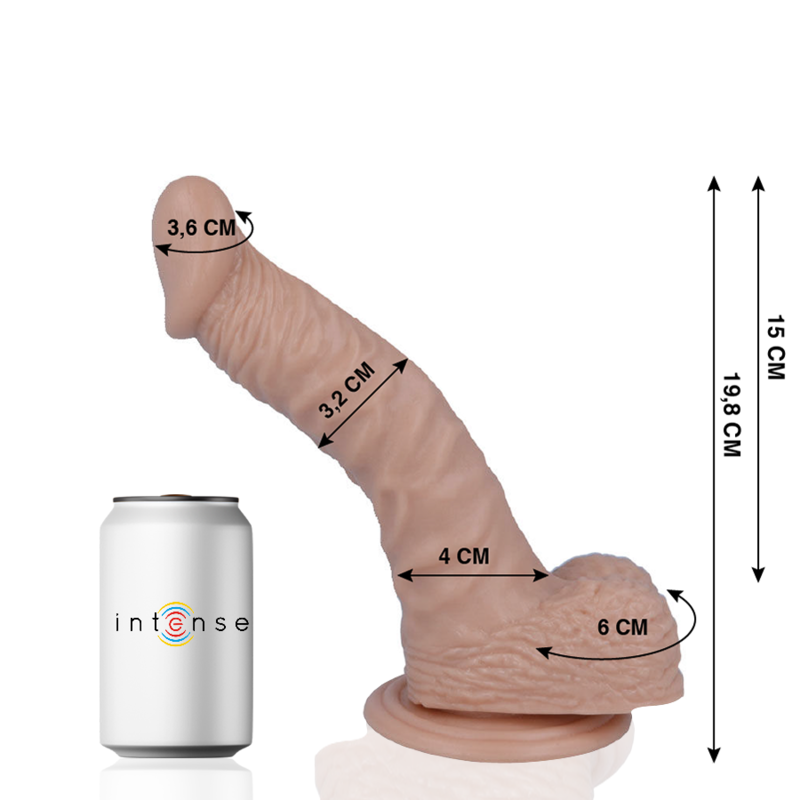 MR INTENSE – 18 REALISTIC COCK 19.8 CM -O- 3.2 CM