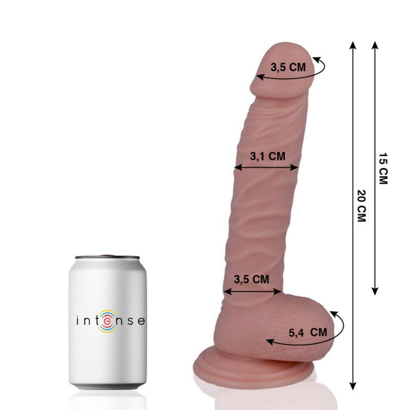 MR INTENSE – 19 REALISTIC COCK 20 CM -O- 3.1 CM