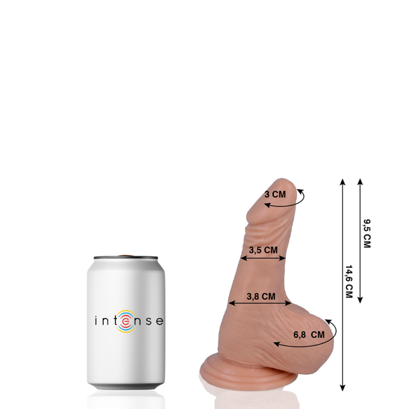 MR INTENSE – 1 REALISTIC COCK 14.6 CM -O- 3.5 CM