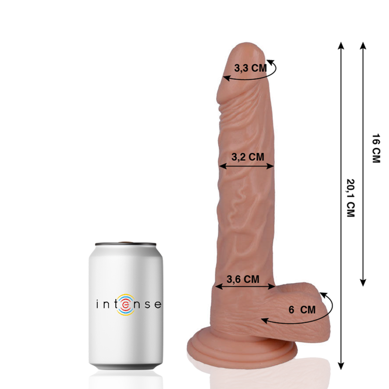 MR INTENSE – 21 REALISTIC COCK 20.1 CM -O- 3.2 CM